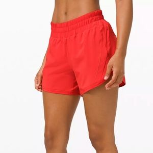Lululemon Track That Mid-Rise Lined Short 5" (sz 8)